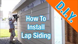 install lp smartside siding on a shed