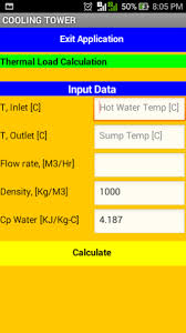 cooling tower calculation software free