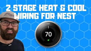 Identifying multi stage heating/cooling systems. 2 Stage Thermostat Wiring For Nest Youtube