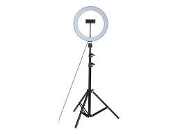 10 Led Ring Light Light Stand Kit Dimmable Photo Studio Selfie Phone Live Newegg Com