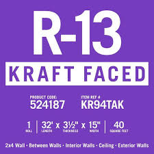 Knauf Insulation R 13 Ecoroll Kraft