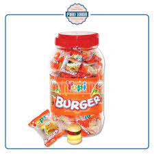 Kẹo Dẻo Hamburger Yupi Hương Trái Cây (Hũ 36 viên) - Pudding, thạch & kẹo  dẻo
