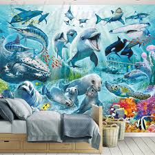 Under The Sea Wall Mural Underwater