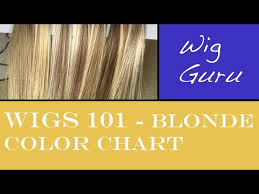 Wig 101 Blonde Color Palette Youtube
