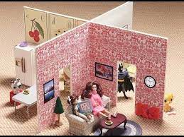 You can do this as your summer project with your daughter. Diy Mini Doll House 2 Minute Dollhouse Diy Cardboard Youtube