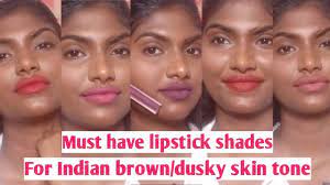 lipstick shades for indian brown