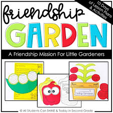 friendship garden today in second grade