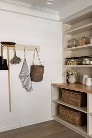 Kitchen Pantry With Wall Mount Hooks
