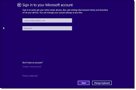 install windows 10 with a local account