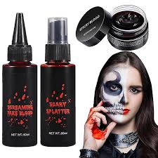 artificial blood set halloween makeup