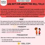 Image result for what is the poem do not ask for whom the bell tolls about