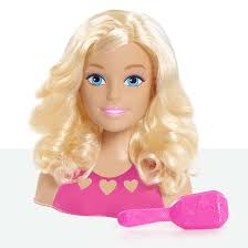 barbie mini blonde styling head playset