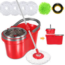 hapinnex spin mop and bucket with