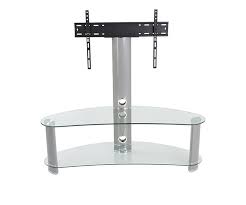 Jelly Bean Curved Pedestal Tv Stand
