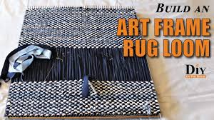 picture frame to build a rug loom