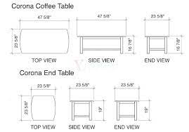 Typical Coffee Table Height Coffee