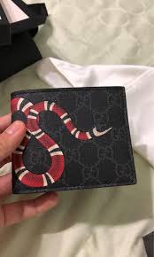 Free shipping and returns on women's card cases wallets & card cases at nordstrom.com. Gucci Snake Wallet Black Men S Fashion Watches Accessories Wallets Card Holders On Carousell