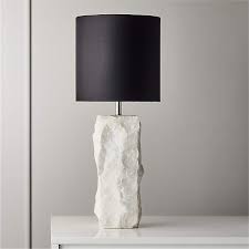 Raw Marble Table Lamp Reviews Cb2
