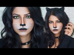 easy cat makeup for halloween you