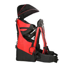 Clevrplus Deluxe Baby Carrier Outdoor Light Hiking Child Backpack Camping Red