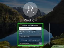 pword from your windows 10 lock screen