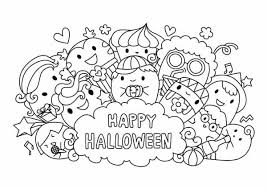 This post and its photos may contain affiliate links. Coloring Pages Blog Happy Halloween Coloring Page