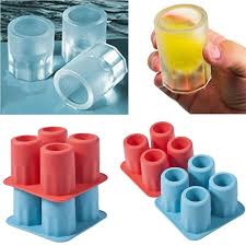 shot glass mold silicone ice mold
