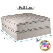 um soft pillowtop mattress and box