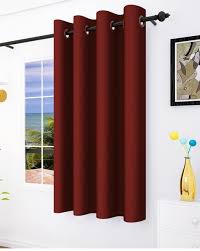 maroon curtains accessories for