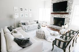 There is nothing unique about a neutral decor palette, and yet this modern home interior sure has a look all of its very own. Home Decor Neutral Living Room Beaus And Ashley