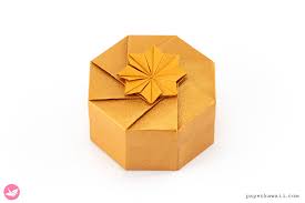 oconal origami gift box tutorial