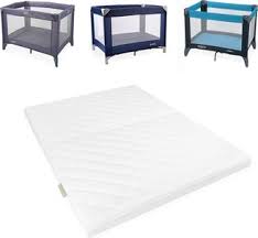 travel cot mattress style
