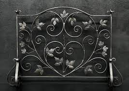 A Pretty Wrought Iron Firescreen