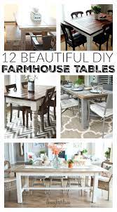 Beautifully Rustic Diy Farmhouse Tables