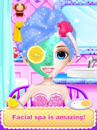princess fashion makeup on the app
