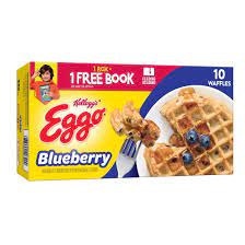 eggo blueberry frozen waffles 12 3 oz