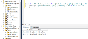 sql server joining tables from