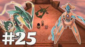 Pokemon Omega Ruby #25 - Bắt Mega Rayquaza Và Deoxys - YouTube