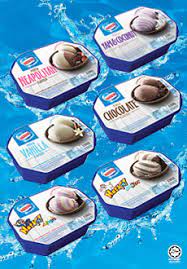 Nestlé ice cream manufactures and markets a spectrum of ice cream brands such as: Nestle Ice Cream Blue Tub Nestle Malaysia