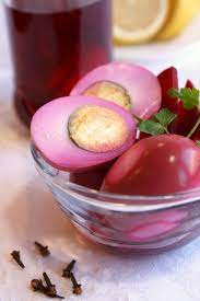 pickled red beet egg recipe sauder s eggs