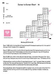 C2c Tutorial Corner To Corner Crochet By Redagape Blog