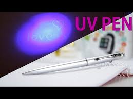 Uv Pen With Invisible Ink Youtube