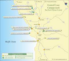central california coast cground map