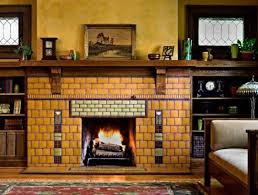 Fireplace Tile Designs Framing The