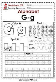 letter g g activities free