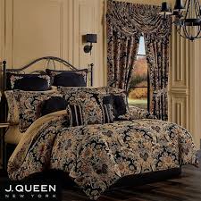 Bradshaw Black Comforter Bedding By J