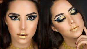 cleopatra pharaoh halloween makeup