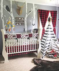 baby boy crib bedding set lumberjack