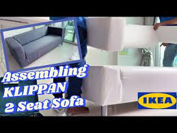 Assembling Ikea Klippan 2 Seat Sofa