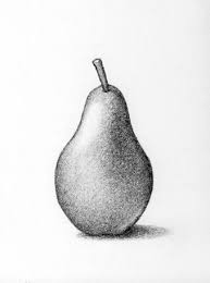Add short lines or fill in an area to add shading. Fruit Still Life Pencil Shading Novocom Top
